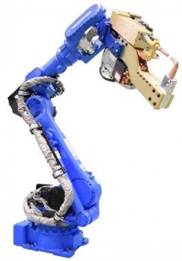 溶接ロボット自動化設備導入。