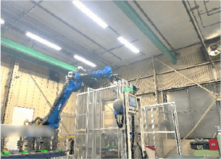 川越工場に溶接ロボットシステム設備2号機導入。